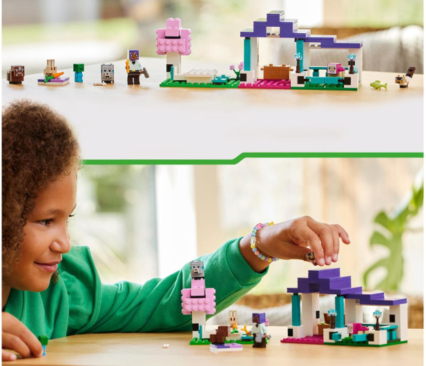 LEGO Minecraft 21253 Rezerwat zwierząt - 1202544 - zdjęcie 5